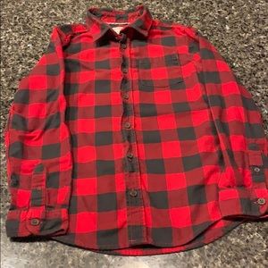 Boys Cat And Jack checkered Long Sleeve